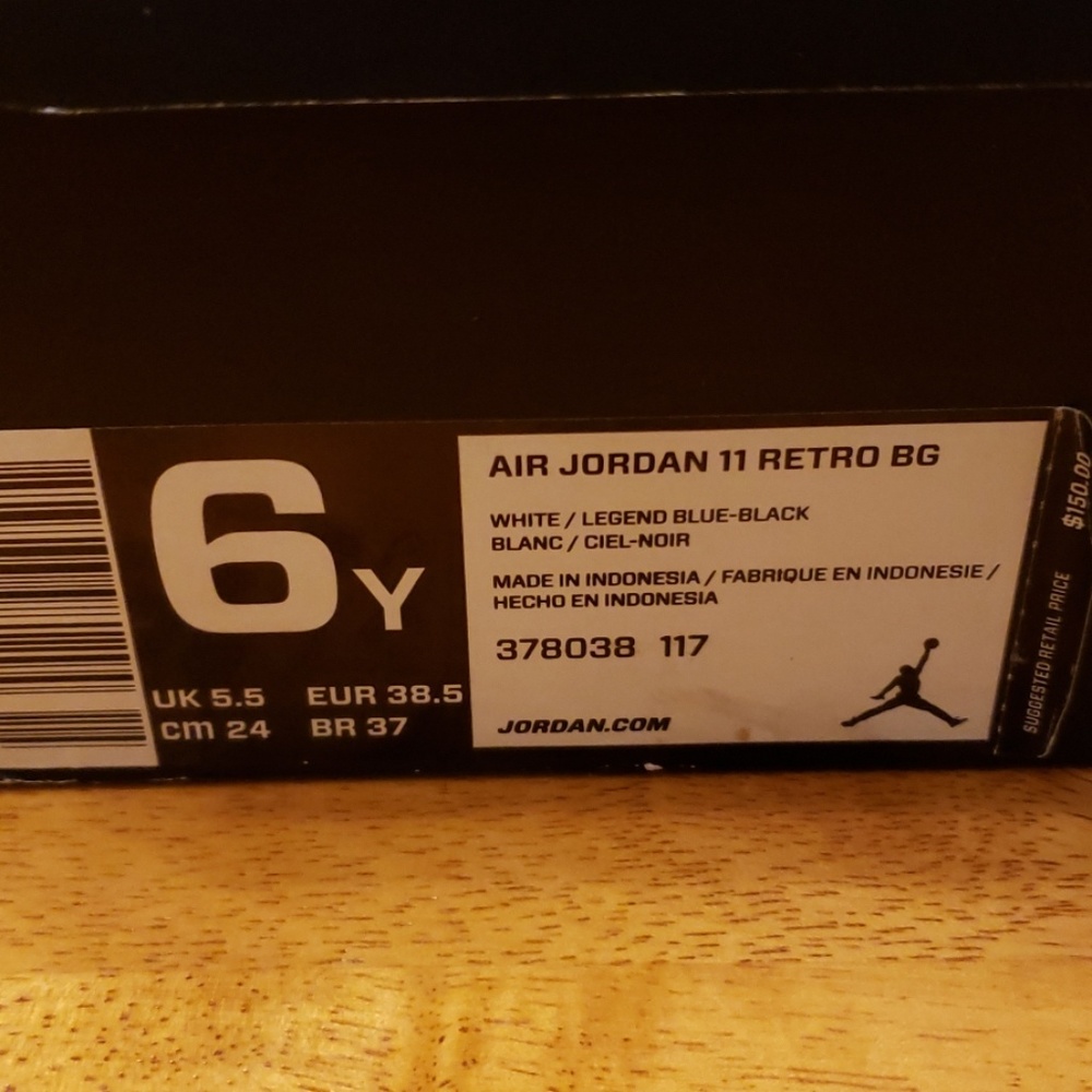 Jordan 11 legend blue